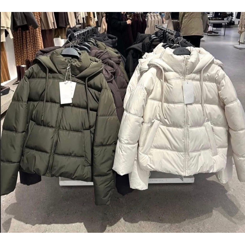 Áo phao nữ Zara auth