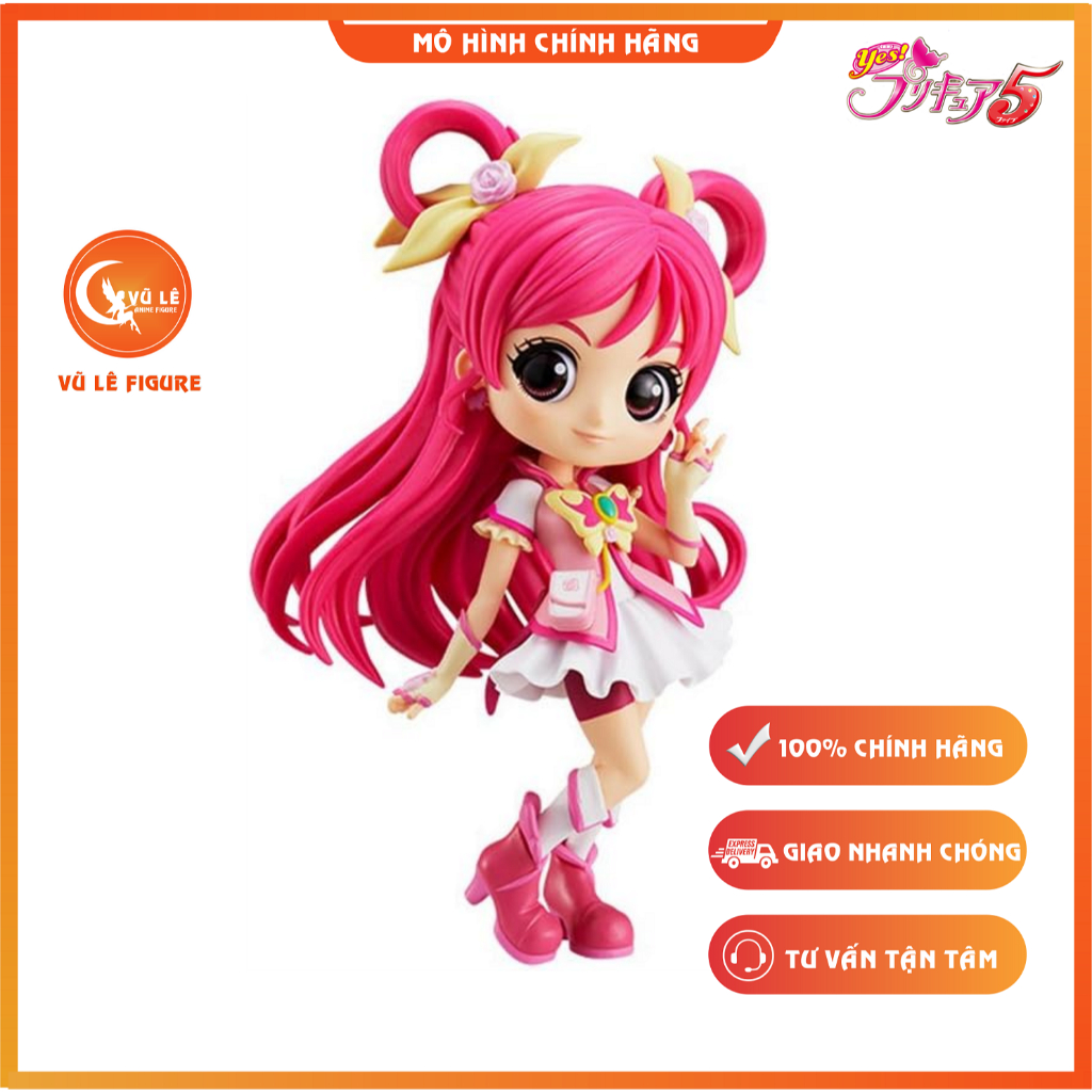 Mô hình Yes PreCure 5 GoGo chính hãng Banpresto - Q posket - CureDream- Usually Color ver