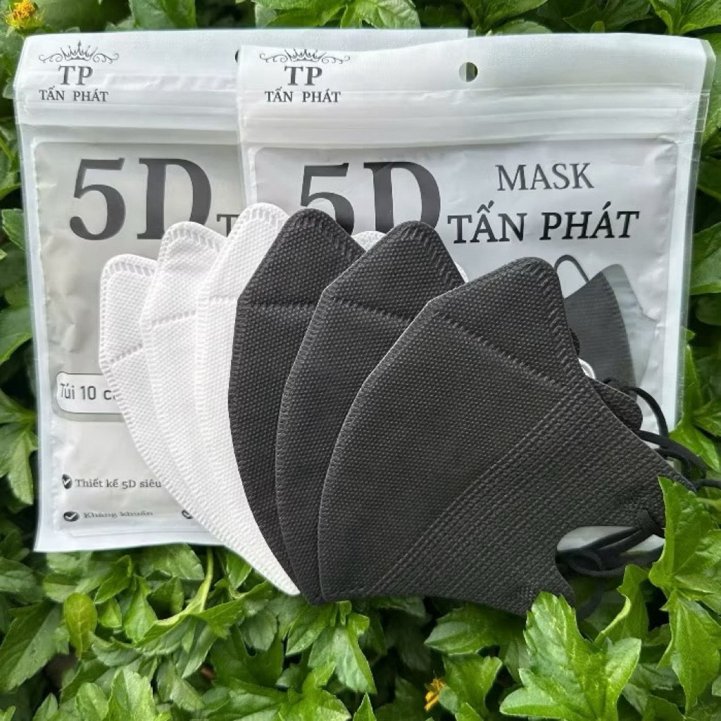 1 Cái Khẩu Trang 5D Thịnh Phát, 3 Lớp Kháng Khuẩn, Chống Tia UV