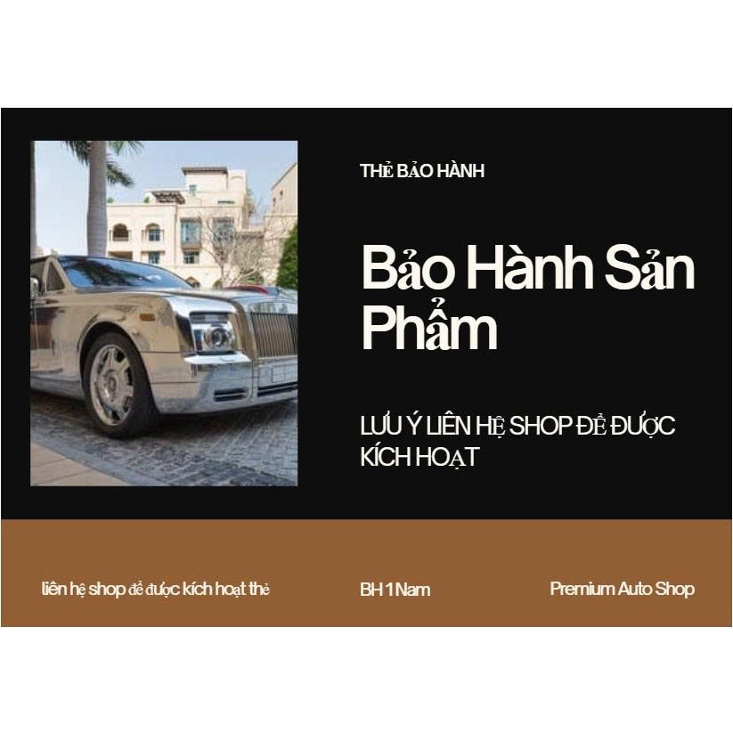 Thẻ Bảo Hành Bộ kích nổ kiêm bơm lốp ô tô Soulor đa năng cao cấp, Máy kích bình