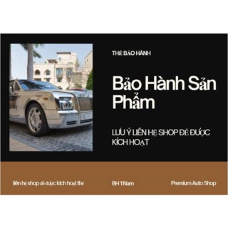 Thẻ Bảo Hành Bộ kích nổ kiêm bơm lốp ô tô Soulor đa năng cao cấp, Máy kích bình