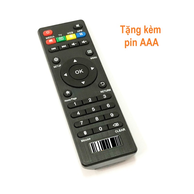 Remote Dùng Cho Hộp Tivi VinaBox Mytv Net Điều Khiển TV Box Android Kèm Pin AAA