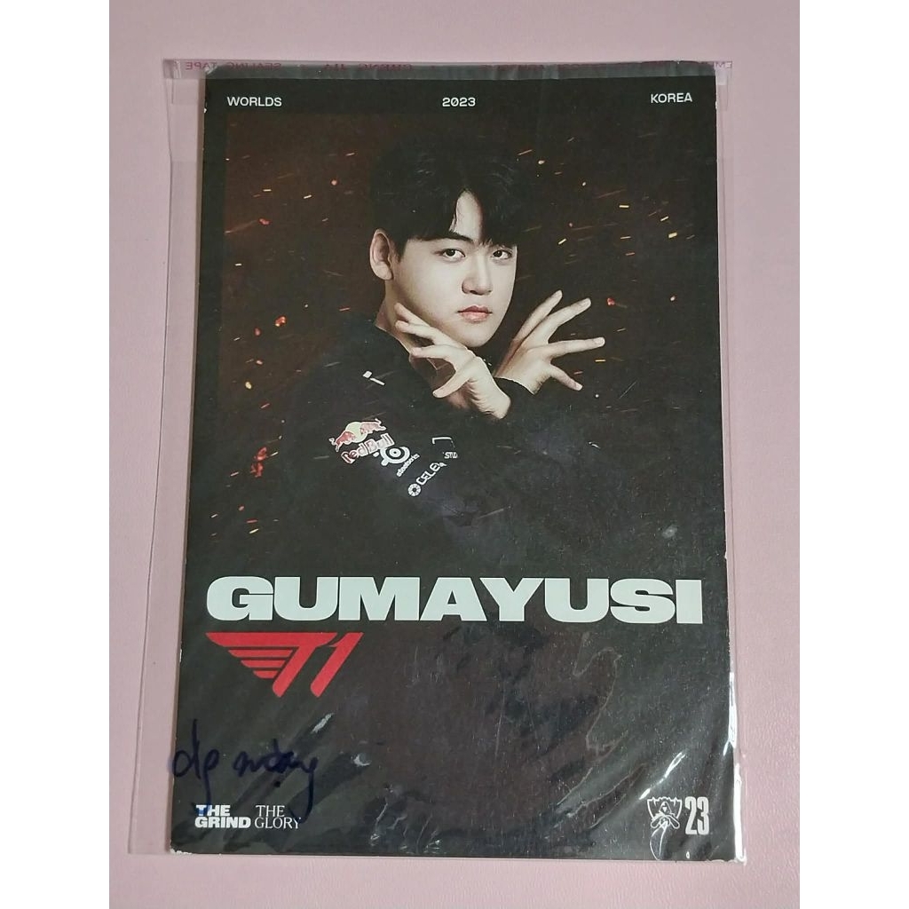 Postcard Gumayusi Worlds 2023 chính hãng