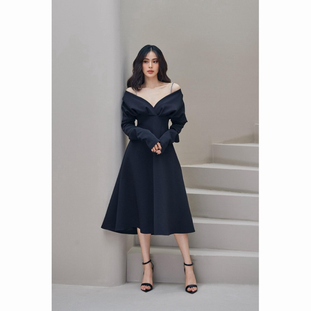Váy SML Lane Jt Yvette midi dress Chính hãng 100%