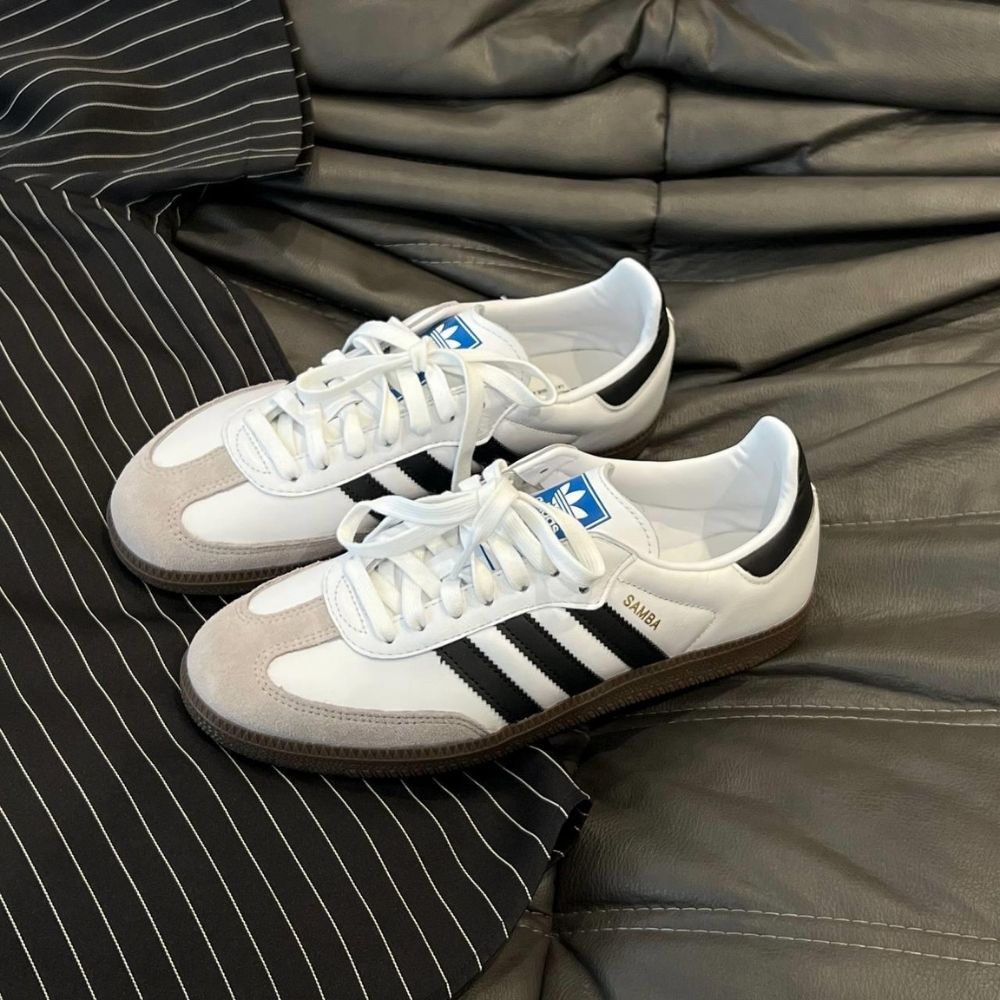 Giày Adi_Sam Nam Nữ, Giày Thể Thao Sneaker Đỏ Trắng (TĂNG 1 SIZE) Full Box Bill