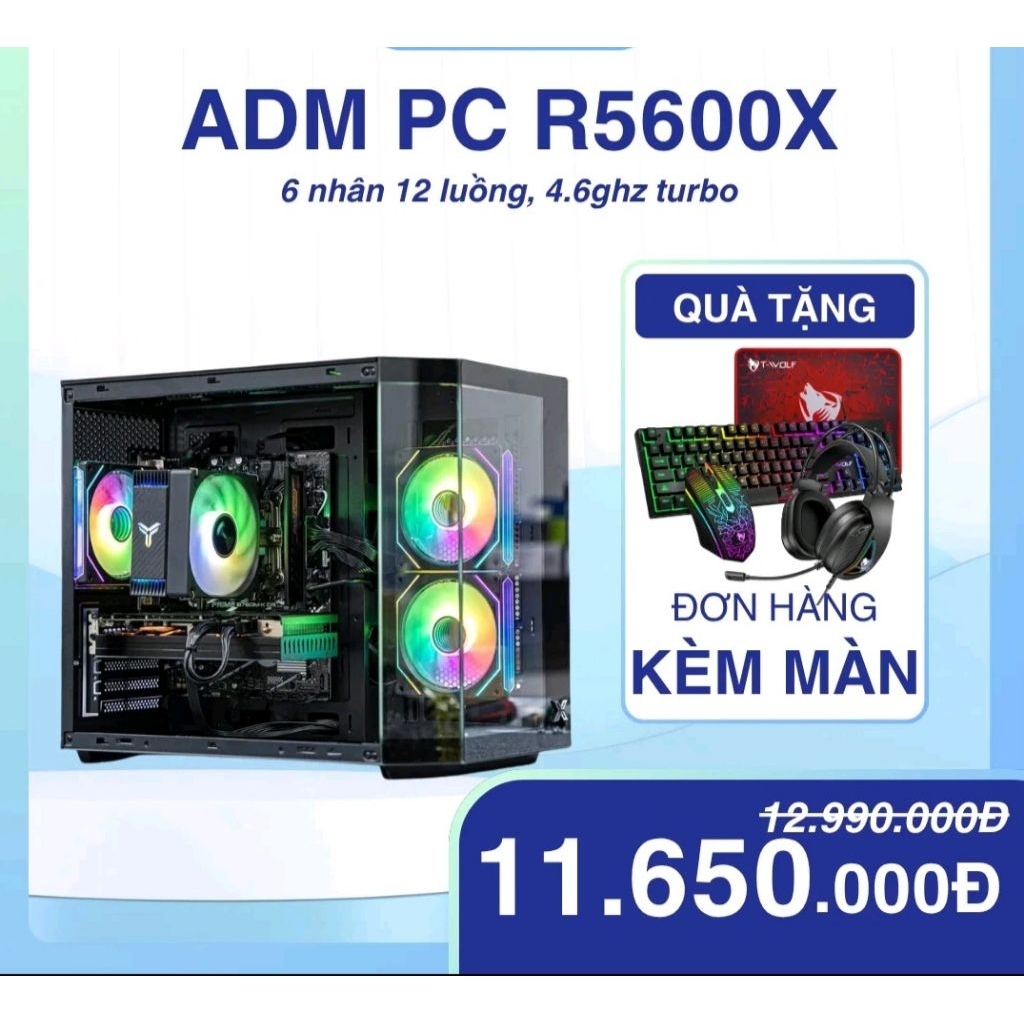 CHỌN BỘ MÁY TÍNH AMD R5 3600 R5 5600