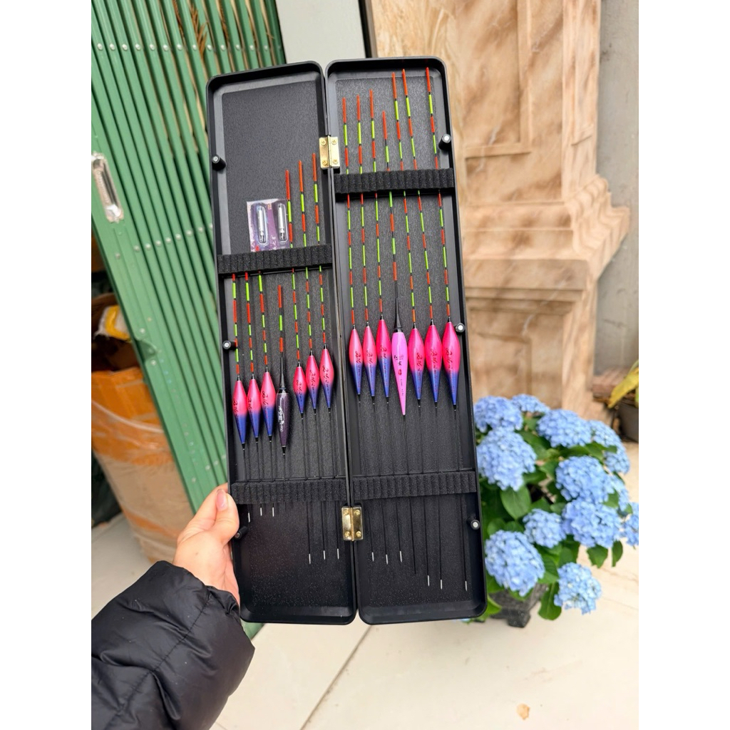 Bộ Phao Câu Đài 12 ngày + 2 Phao Đêm 𝑯𝒐̂̀𝒏𝒈 𝑷𝒉𝒐𝒏𝒈