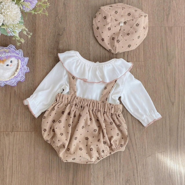 B28- Set Áo Body Yếm Kèm Nón
