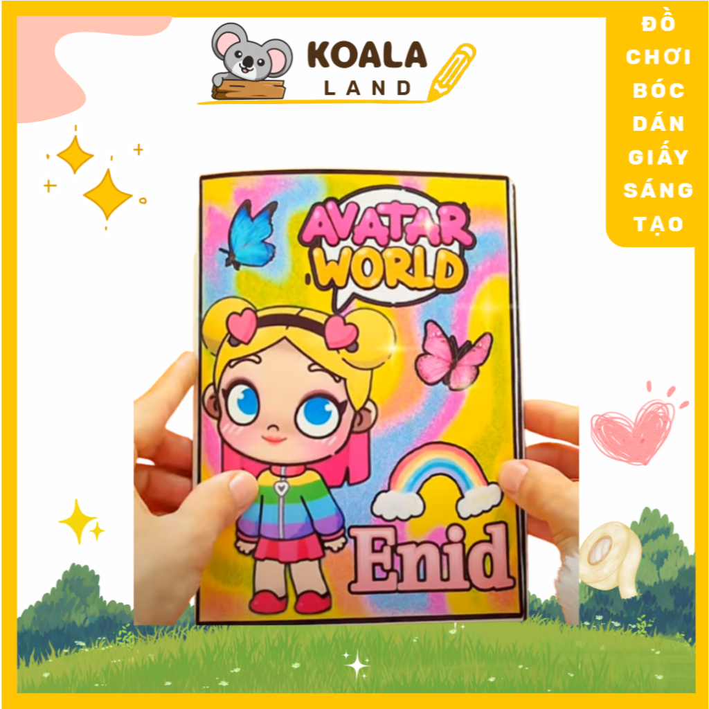 Ngôi nhà búp bê Avatar wolrd ENİD's Paper Home A3