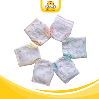  Tả vải Sweetie - Set 5 tả vải dán Cún Con chất cotton cho bé sơ sinh đến 7kg 