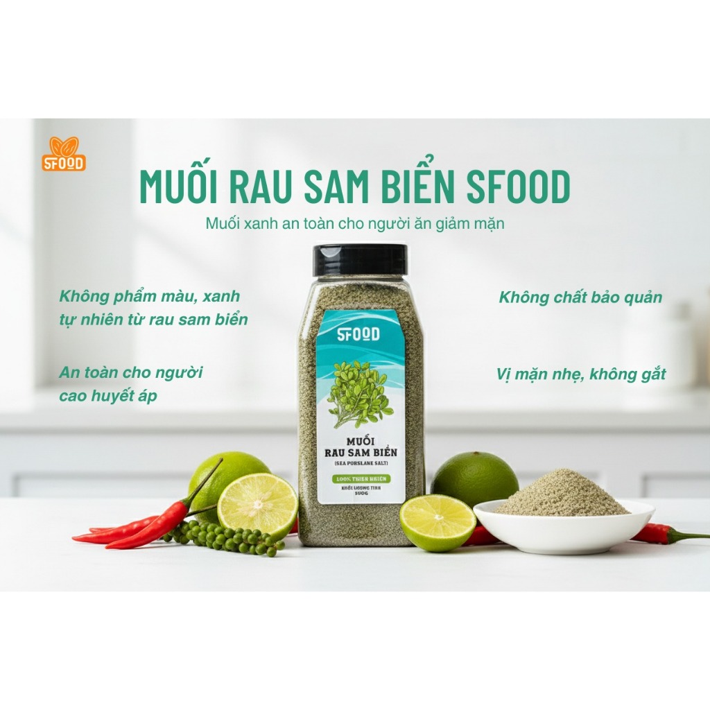 MUỐI RAU SAM BIỂN SFOOD