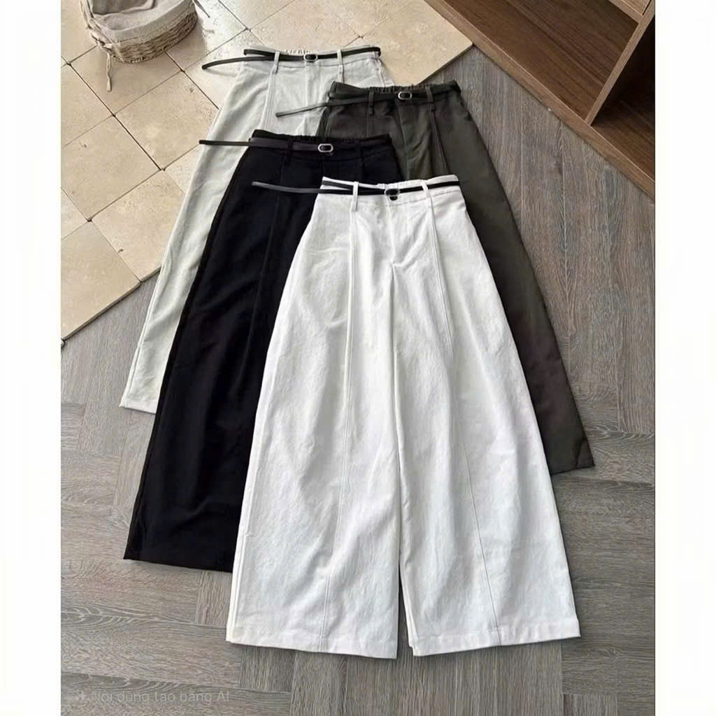 Quần KaKi Ống Rộng From Thụng , Quần Suông Basic Kiểu Dáng Hàn Quốc , Thoải Mái Thời Trang Dễ Phối | BigBuy360 - bigbuy360.vn