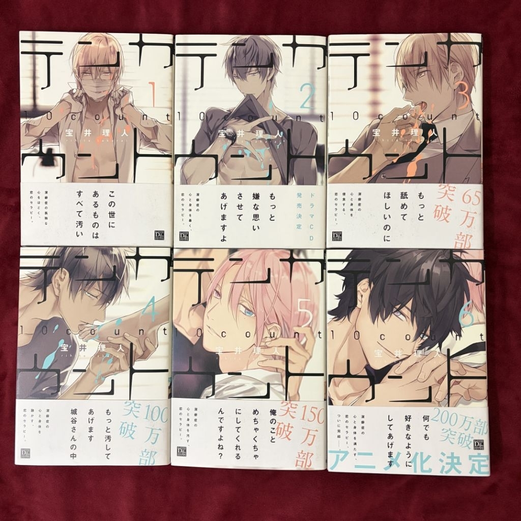 Kẹp tài liệu Boys love/ Yaoi Ten Count