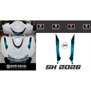 Decal dán đèn SH 2026
