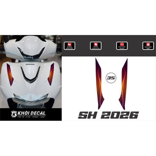 Decal dán đèn SH 2026