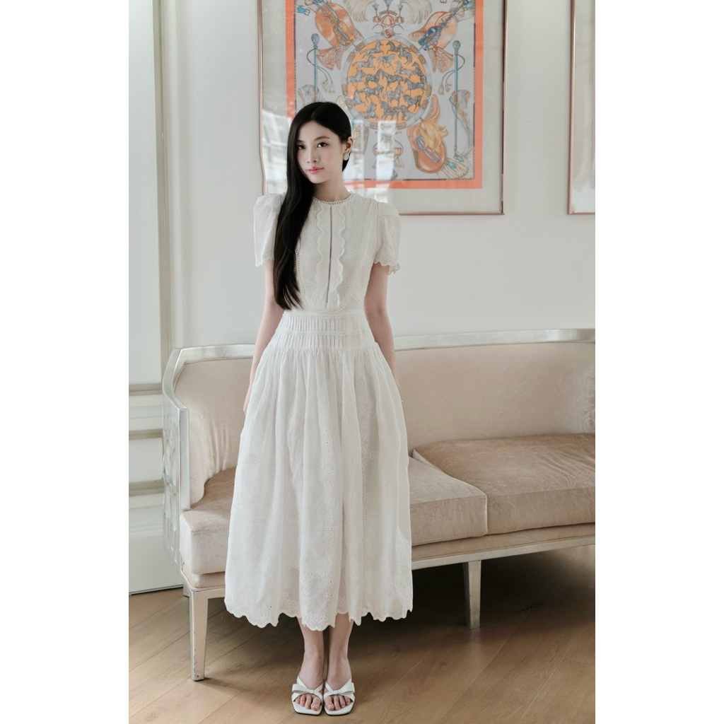 Đầm thiết kế tiểu thư dự tiệc COQUI, Đầm dự tiệc dáng dài MIRA DRESS | BigBuy360 - bigbuy360.vn