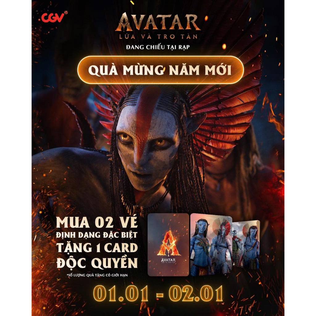[CGV x AVATAR 3] CARD BO GÓC