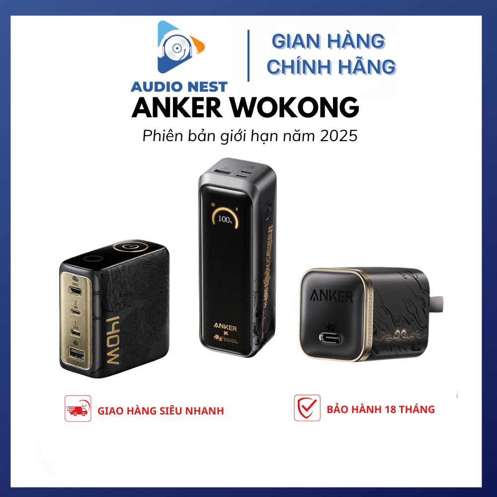 Sạc Nhanh Wokong B2692 B2697 B1637 B110G B83B3 - Bảo Hành 18 Tháng