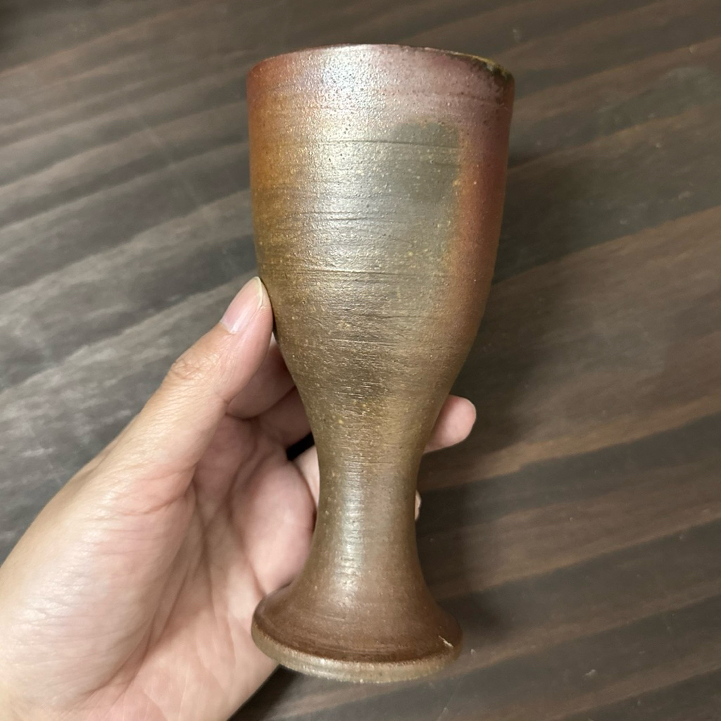 [Gốm Nhật] Ly bizen 13cm