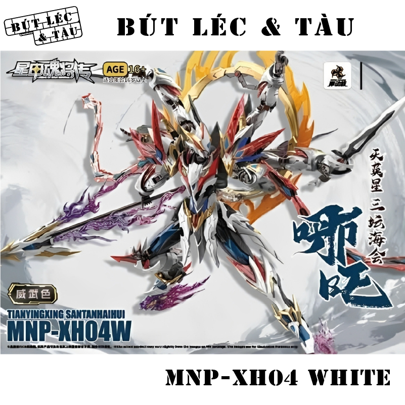 Mô Hình Lắp Ráp MNP-XH04W 1/100 Nezha White - Natra Trắng Motor Nuclear
