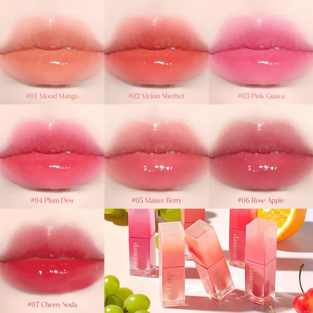 Son Tint Bóng Dasique Juicy Dewy Tint