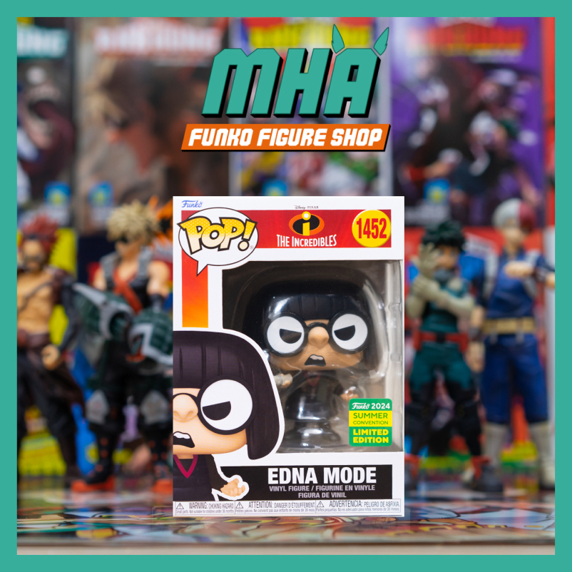 Chính Hãng Funko Pop Disney Pixar The Incredibles : Edna Mode #1452 2024 Summer Convetion Limited Ed