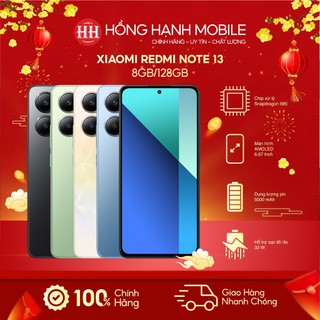  Điện Thoại Xiaomi Redmi Note 13 8GB 128GB - Hàng Chính Hãng 