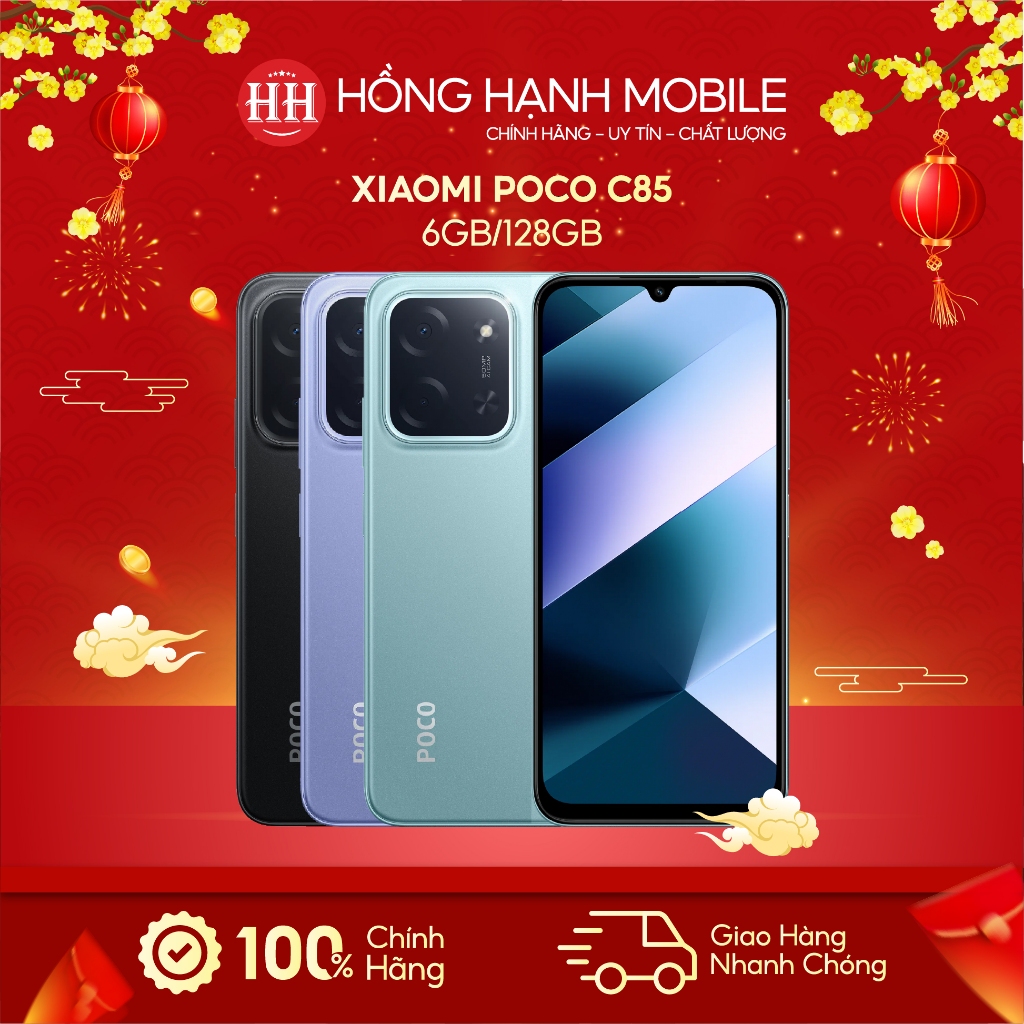 Điện Thoại Xiaomi POCO C85 6GB/128GB - Hàng Chính Hãng | BigBuy360 - bigbuy360.vn