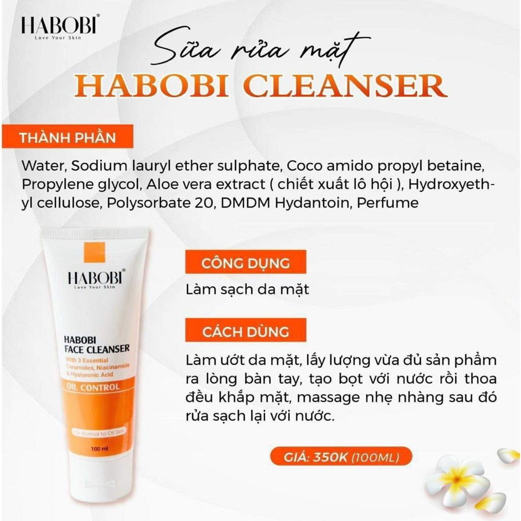 SỬA RỬA MẶT HABOBI