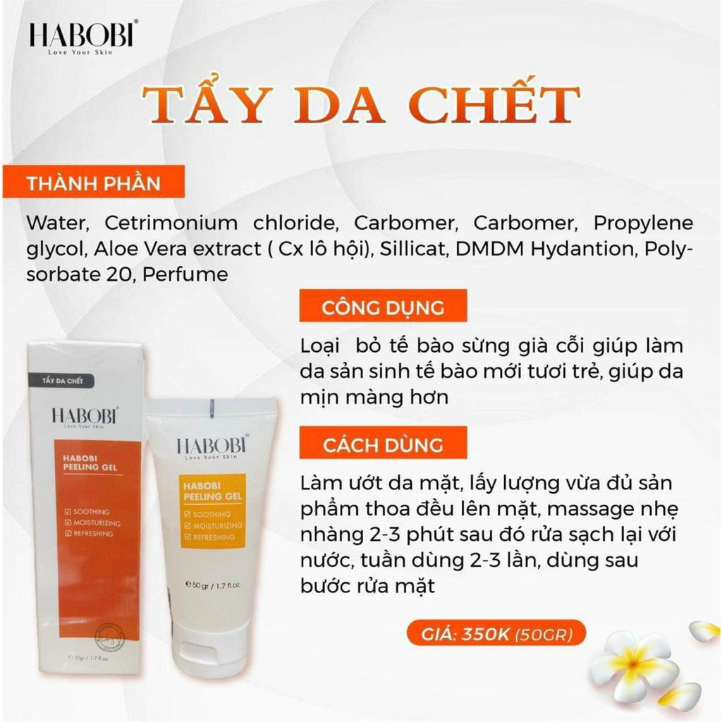 TẨY DA CHẾT HABOBI