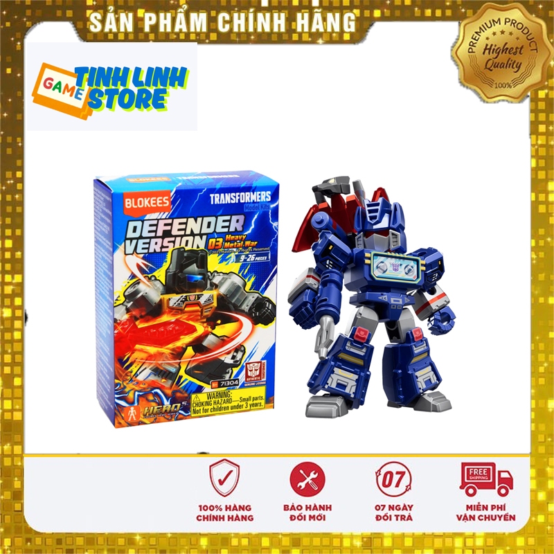 Mô hình Blind Box Transformers - DV03 Heavy Metal War - Blokees - ET32