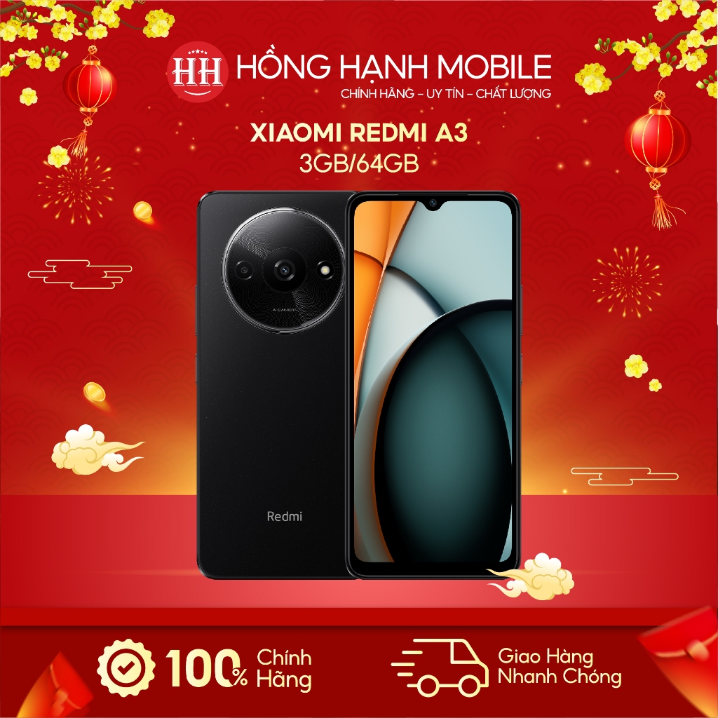 Điện Thoại Xiaomi Redmi A3 3GB/64GB - Hàng Chính Hãng | BigBuy360 - bigbuy360.vn
