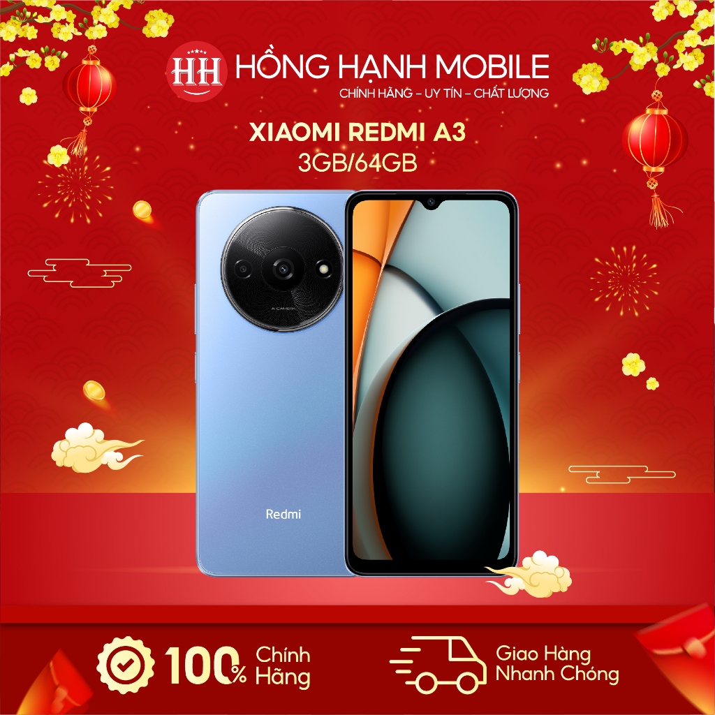 Điện Thoại Xiaomi Redmi A3 3GB/64GB - Hàng Chính Hãng | BigBuy360 - bigbuy360.vn
