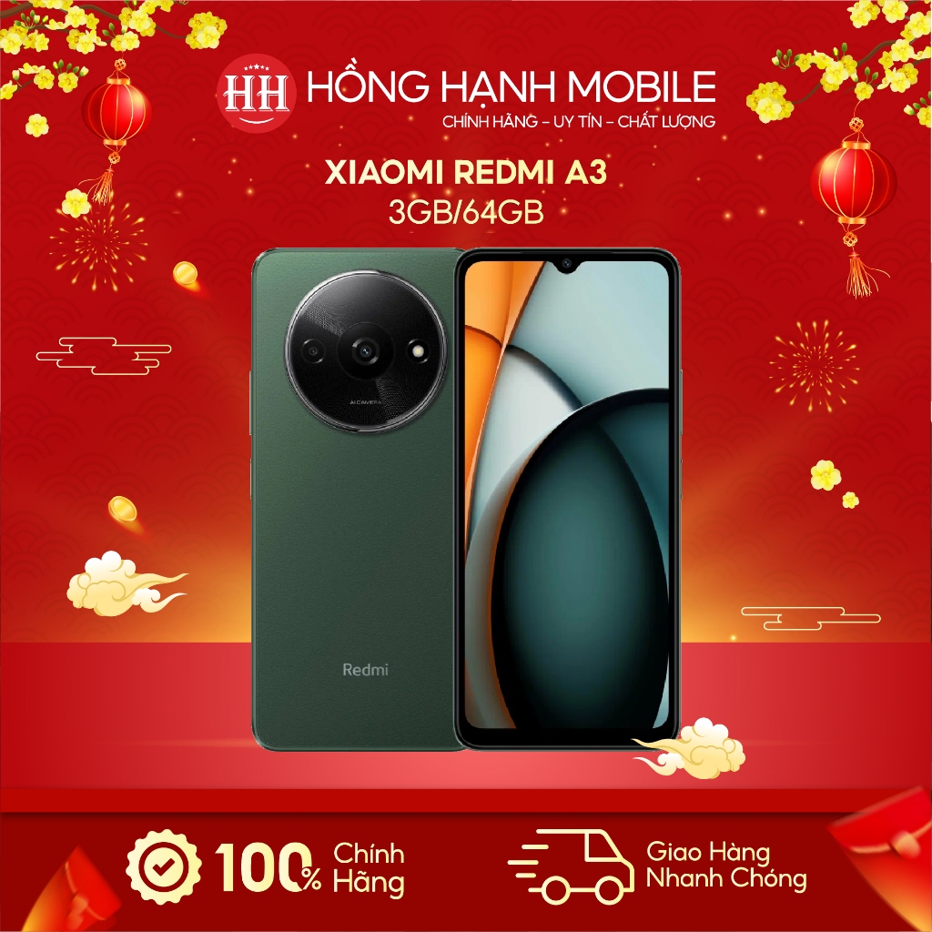 Điện Thoại Xiaomi Redmi A3 3GB/64GB - Hàng Chính Hãng | BigBuy360 - bigbuy360.vn