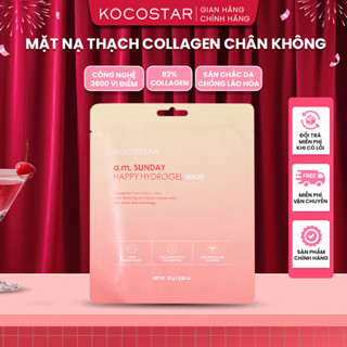  Mặt Nạ Thạch Collagen Kocostar Hydrogel Mask Săn Chắc Chống Lão Hóa Da 25g  miếng 