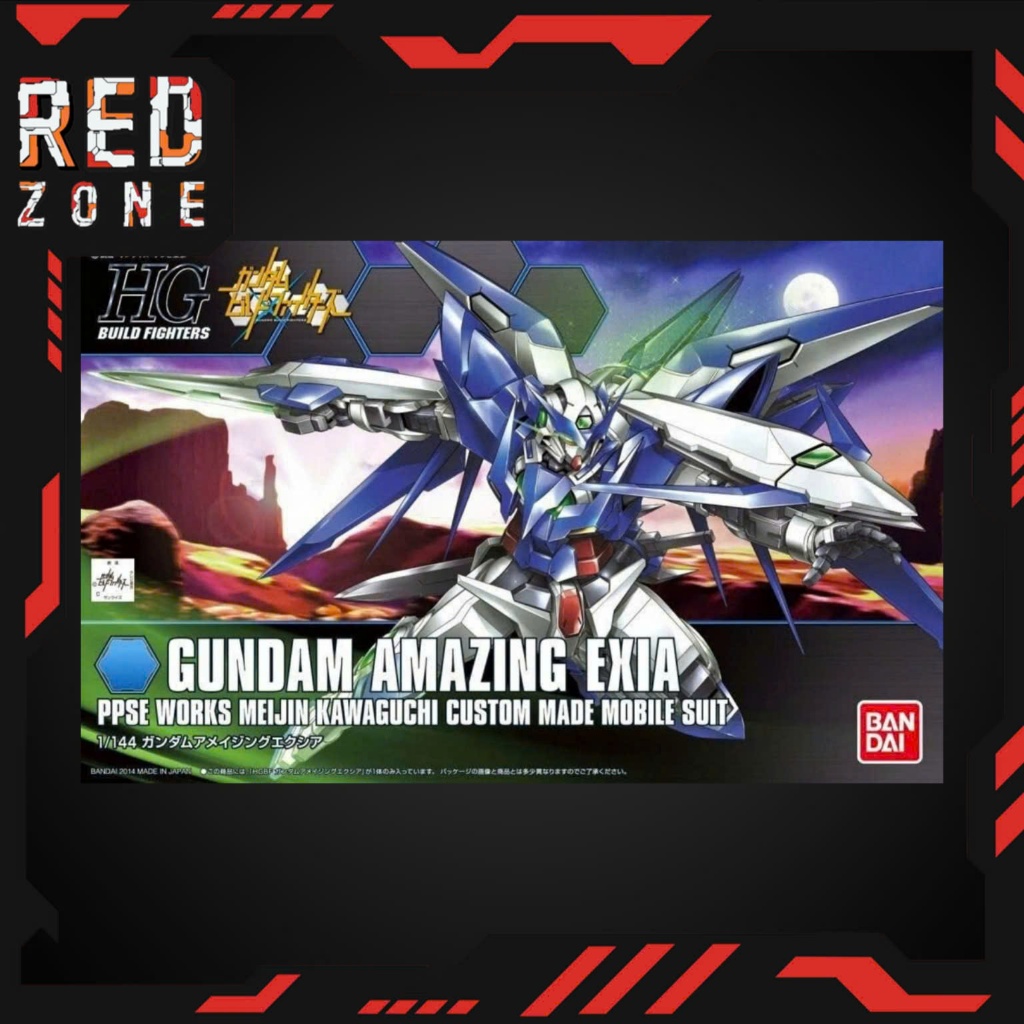 Mô Hình Lắp Ráp HGBF 1/144 GUNDAM AMAZING EXIA Chính Hãng Bandai