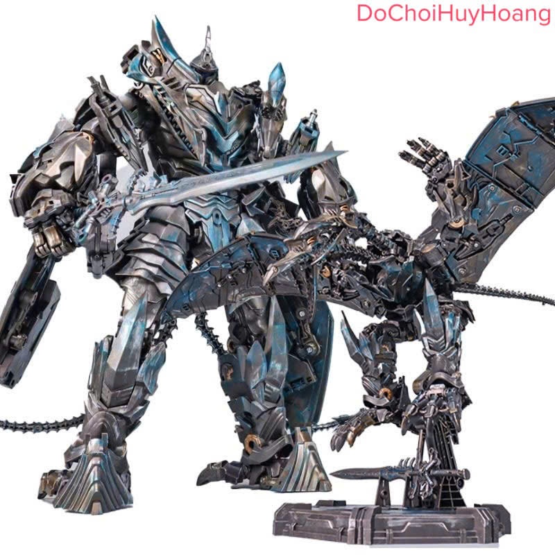 Mô hình Steel Whip Strafe robot biến đổi thành khủng long 24cm TW1104