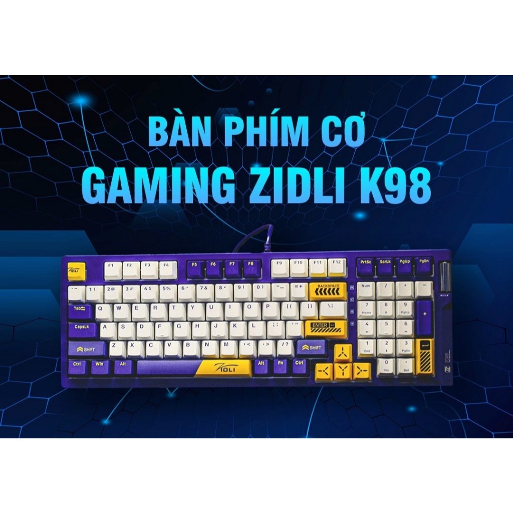 Bàn phím Zidli K98 (hay còn gọi là ZGK98)