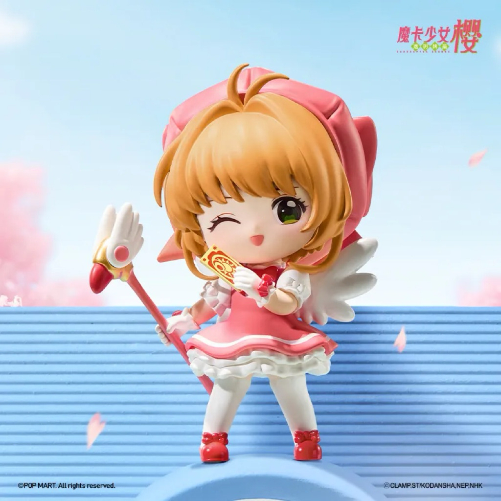 Mô hình Cardcaptor Sakura - Sakura Clow Card Pop Mart Figure chính hãng Pop Mart