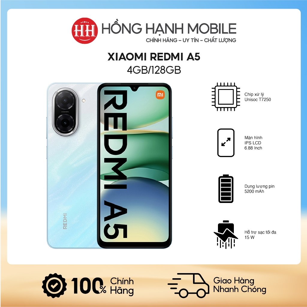 Điện Thoại Xiaomi Redmi A5 4GB/128GB - Hàng Chính Hãng | BigBuy360 - bigbuy360.vn
