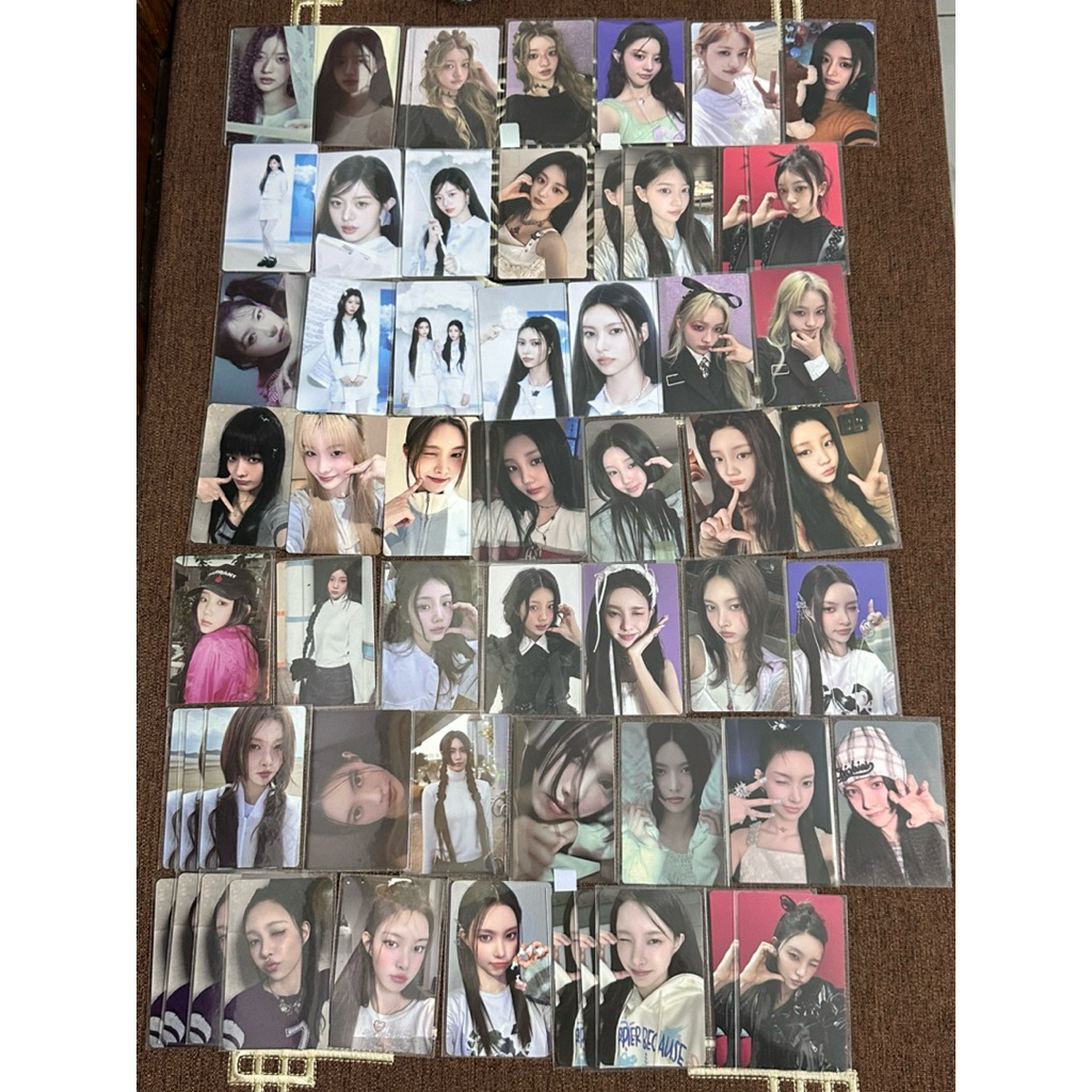 Card Ảnh pob bo góc ILLIT Weverse offical Yuna Moka Wonhee Minju Iroha
