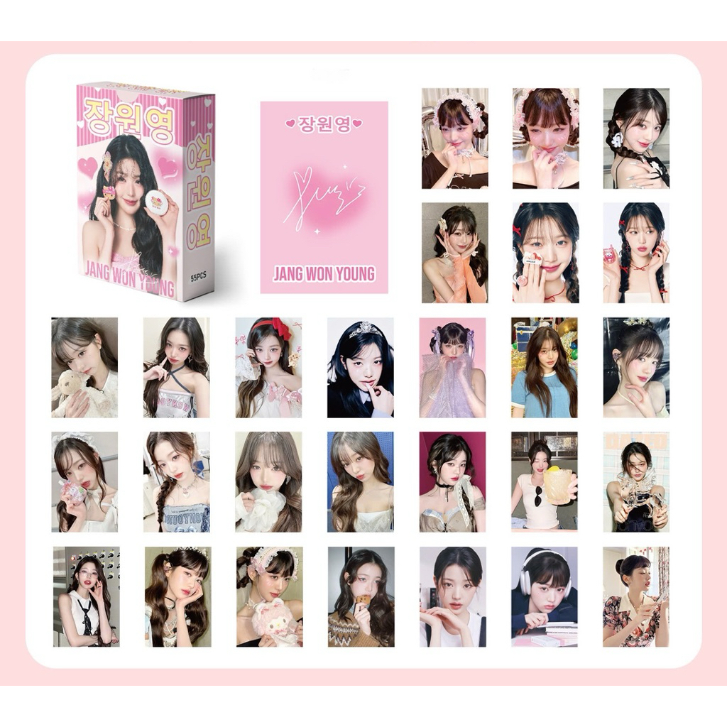Set 55 lomo card IVE - WONYOUNG 2026