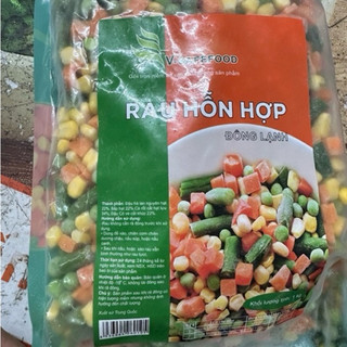 CÁC LOẠI RAU CỦ ĐÔNG LẠNH DÙNG LÀM CƠM CHIÊN GÓI 1KG
