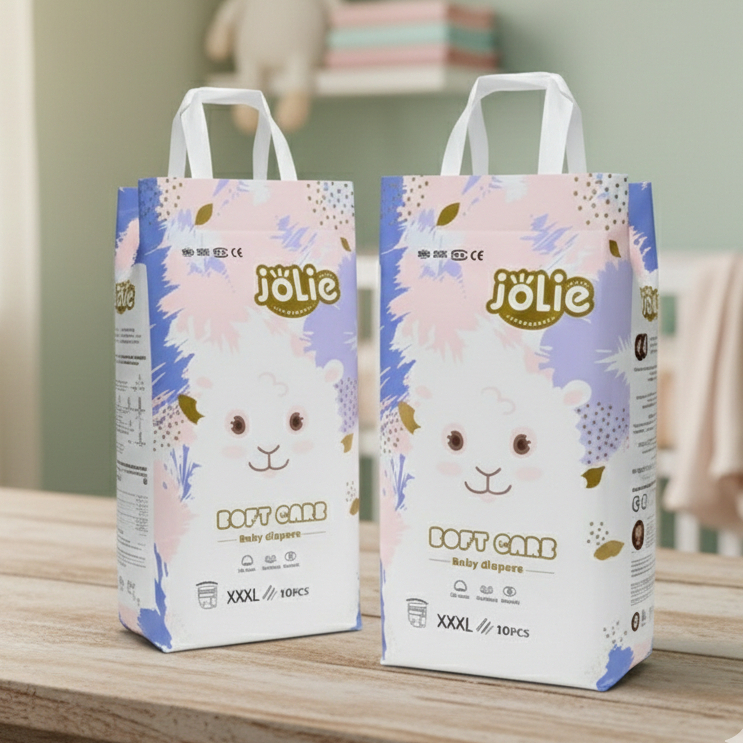 Bỉm Jolie Combo 2 bịch 100 tã bỉm phiên bản nâng cấp Đủ size cho bé yêu