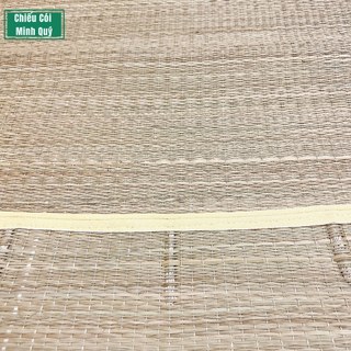 Chiếu cói trắng 1m6 có viền, sợi cói tự nhiên thoáng mát
