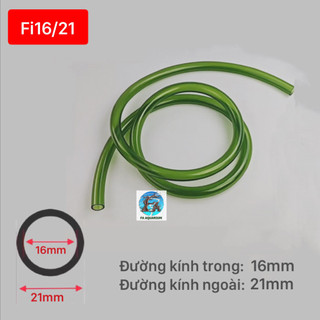 [1 mét] Ống dây dẻo xanh lá chống gập