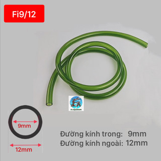 [1 mét] Ống dây dẻo xanh lá chống gập