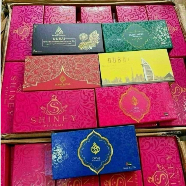 Set nước hoa Dubai Set 5 chai tinh dầu nước hoa Dubai