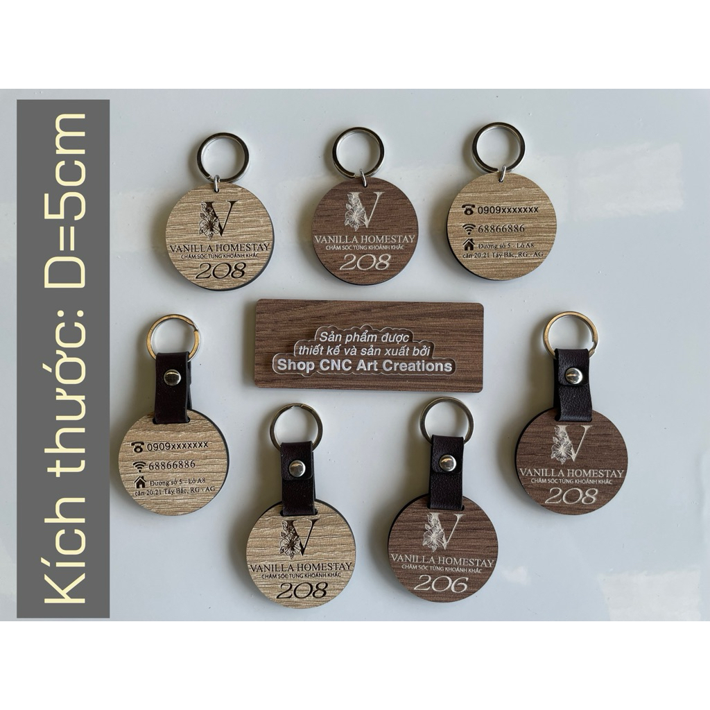 MÓC KHÓA GỖ PLYWOOD PHỦ MELAMINE HÌNH TRÒN – PHONG CÁCH ĐƠN GIẢN, DỄ DÙNG