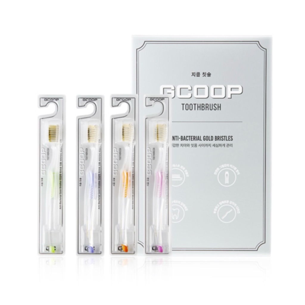 Hộp 4 chiếc bàn chải đánh răng Gcoop